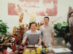 與學員合影
